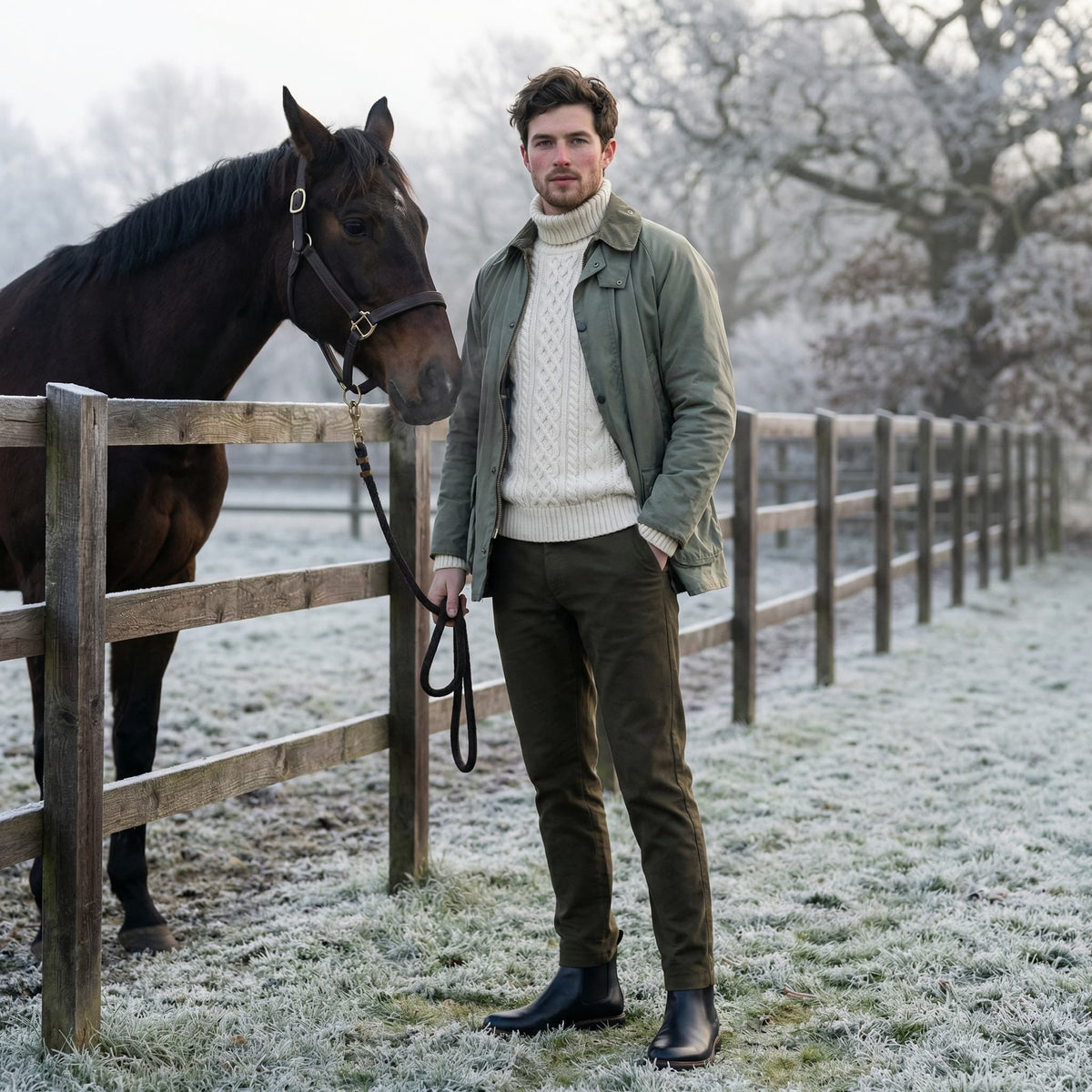 Henrique | Botins Chelsea Homem Couro Vegan Elástico Lateral