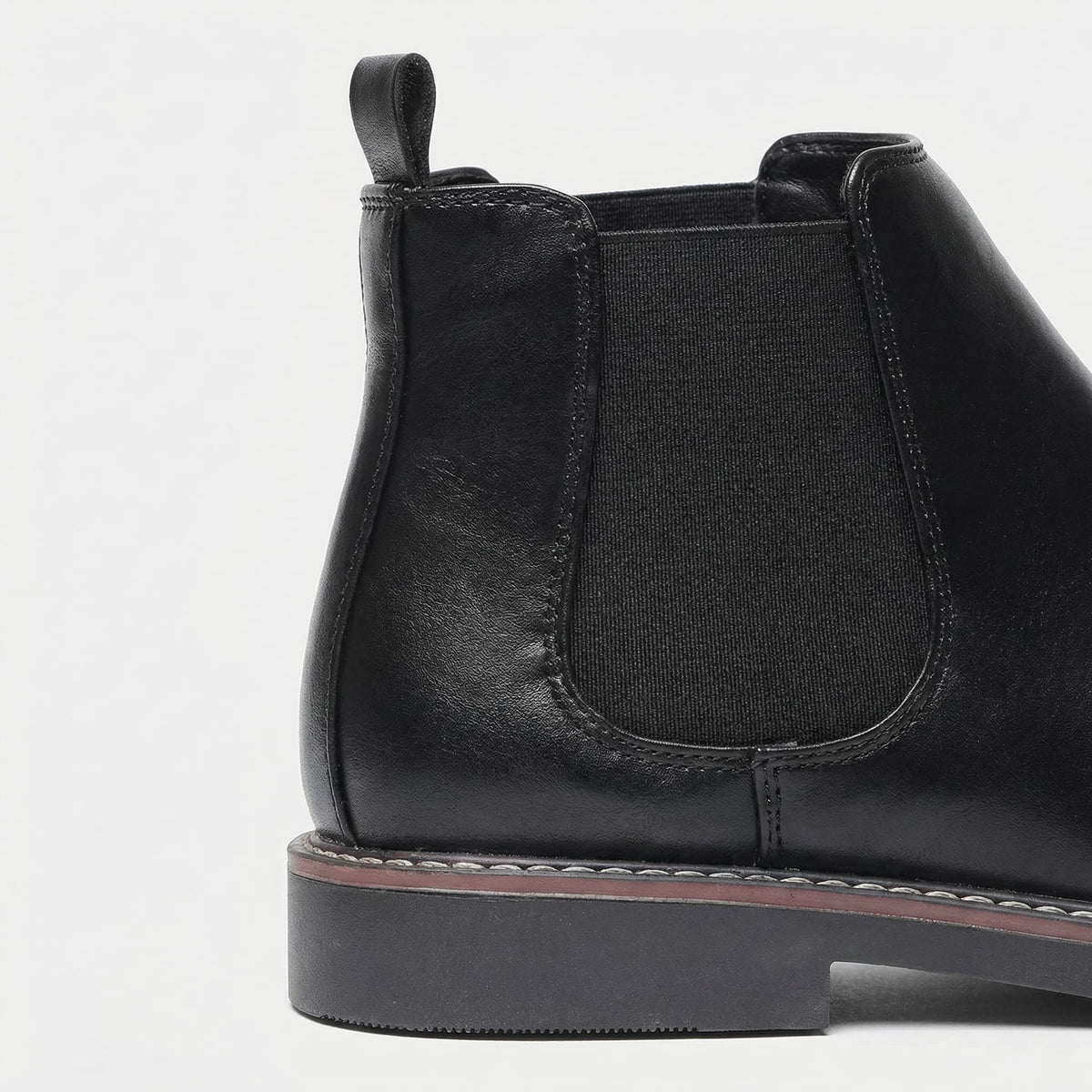 Henrique | Botins Chelsea Homem Couro Vegan Elástico Lateral