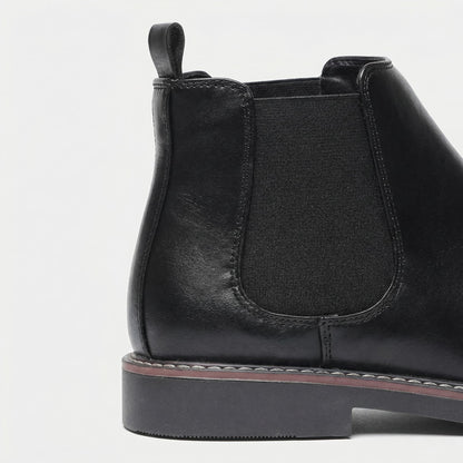 Henrique | Botins Chelsea Homem Couro Vegan Elástico Lateral