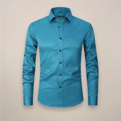 Henrique | Camisa de Manga Comprida Homem Ajuste Slim com Bolso