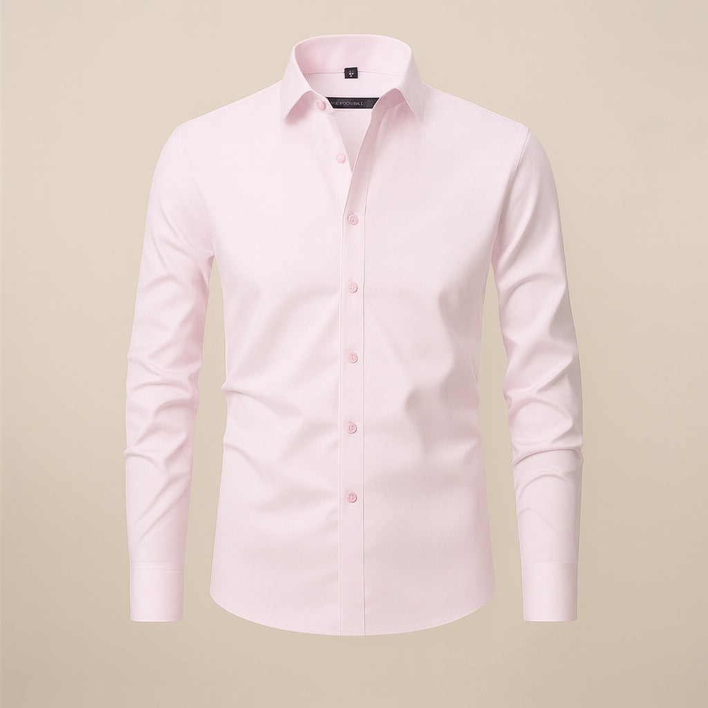 Henrique | Camisa de Manga Comprida Homem Ajuste Slim com Bolso