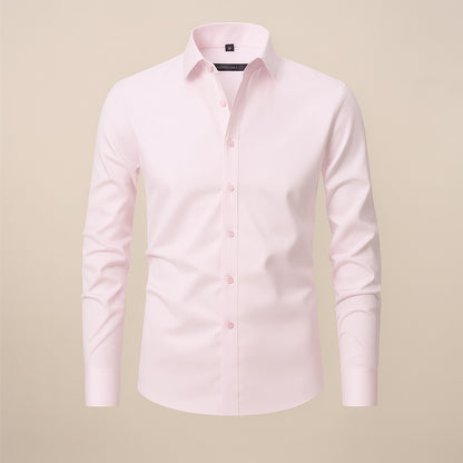 Henrique | Camisa de Manga Comprida Homem Ajuste Slim com Bolso