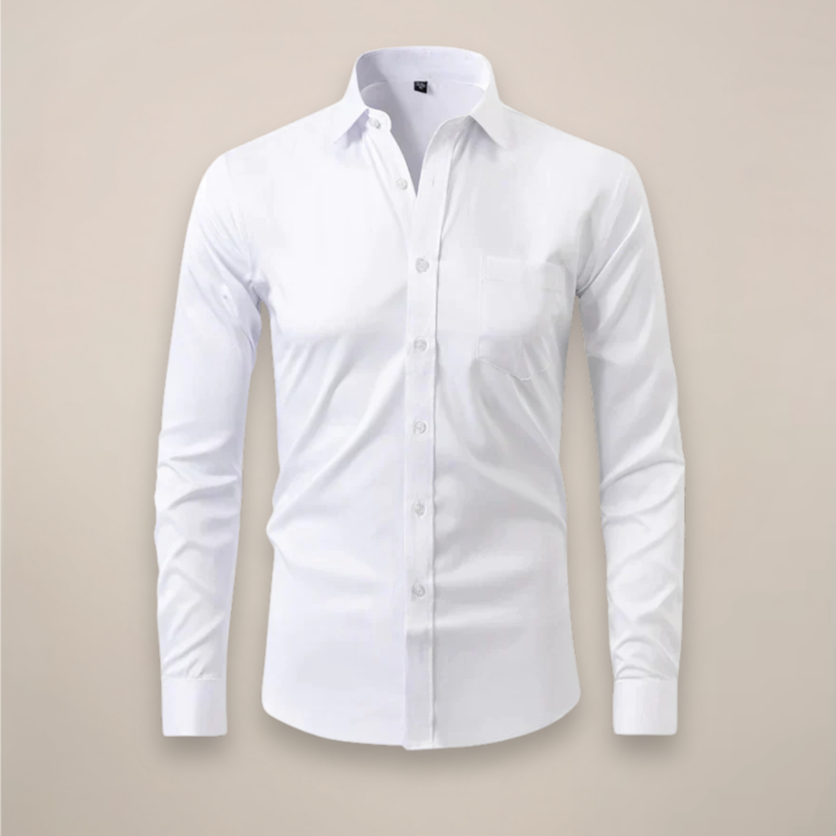Henrique | Camisa de Manga Comprida Homem Ajuste Slim com Bolso