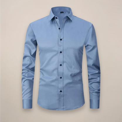 Henrique | Camisa de Manga Comprida Homem Ajuste Slim com Bolso