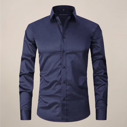 Henrique | Camisa de Manga Comprida Homem Ajuste Slim com Bolso