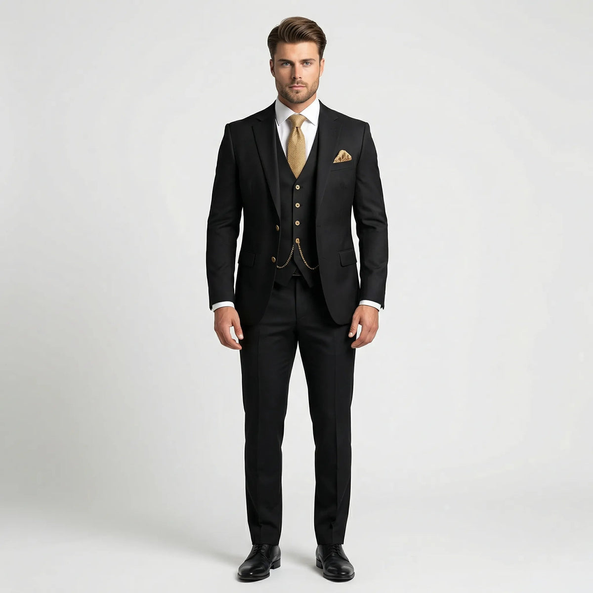 Henrique | Fato Homem Três Peças Slim Fit Cerimónia