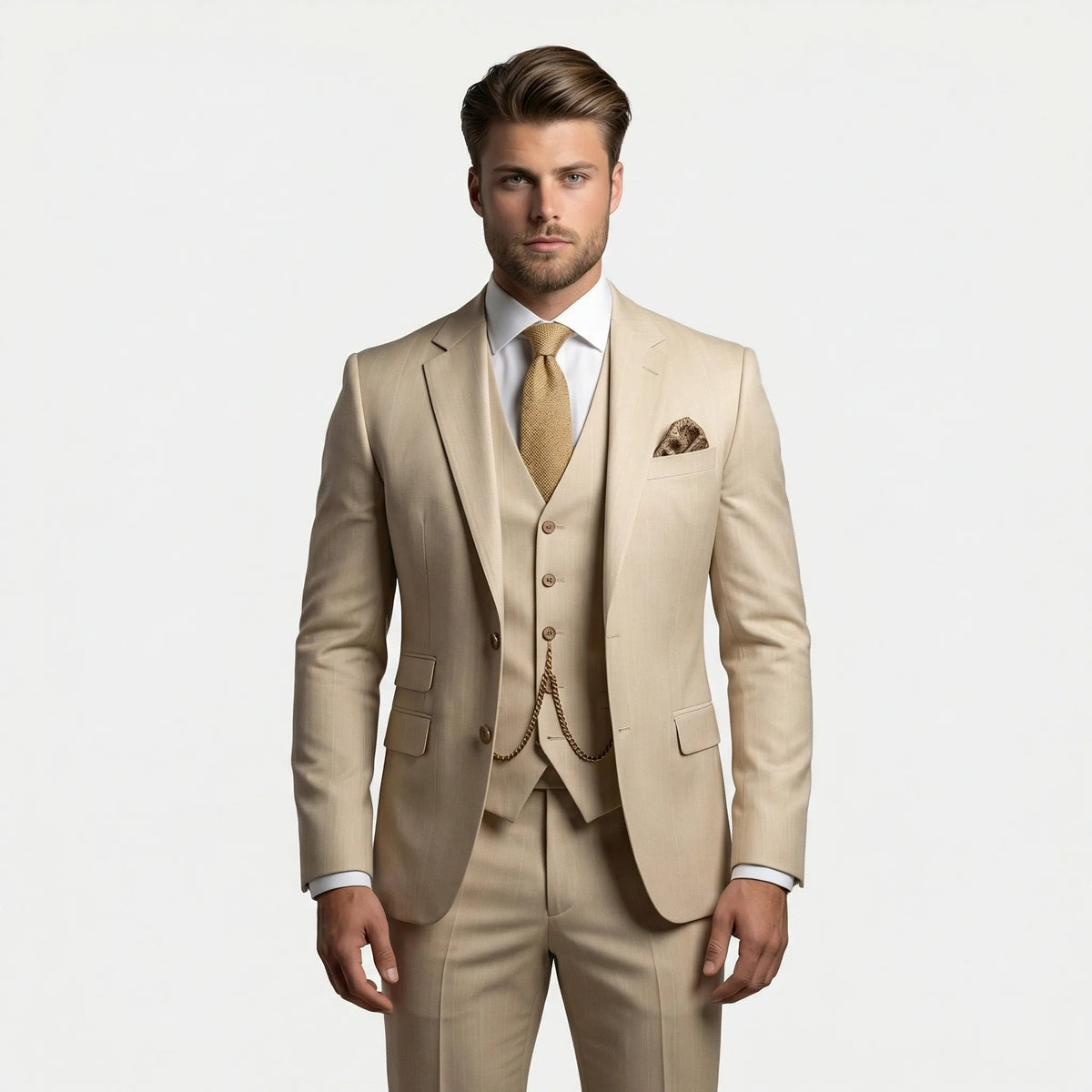 Henrique | Fato Homem Três Peças Slim Fit Cerimónia