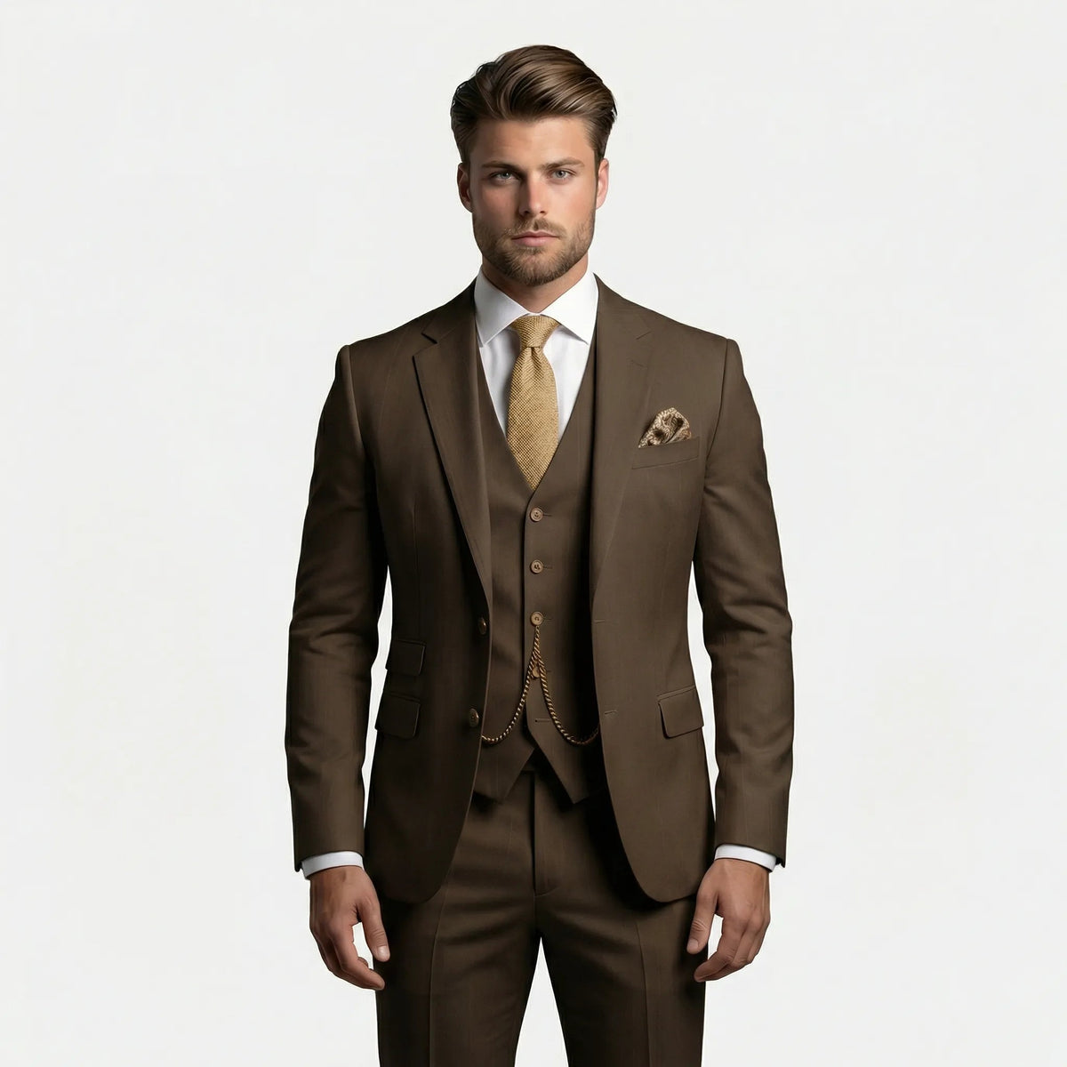 Henrique | Fato Homem Três Peças Slim Fit Cerimónia