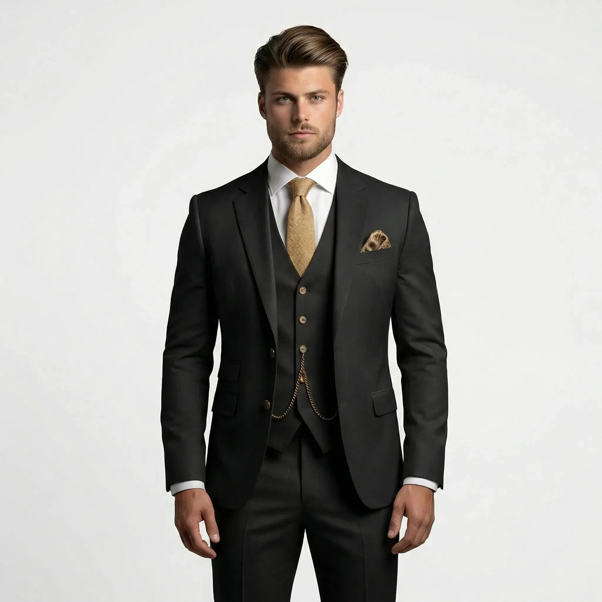 Henrique | Fato Homem Três Peças Slim Fit Cerimónia