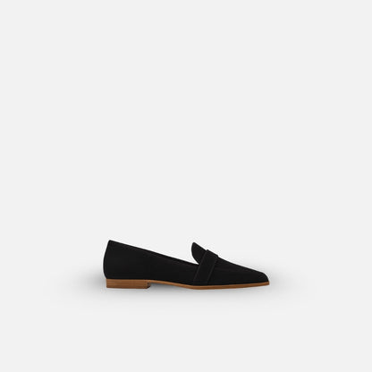 Inês | Mocassins de Camurça Mulher Bico Fino