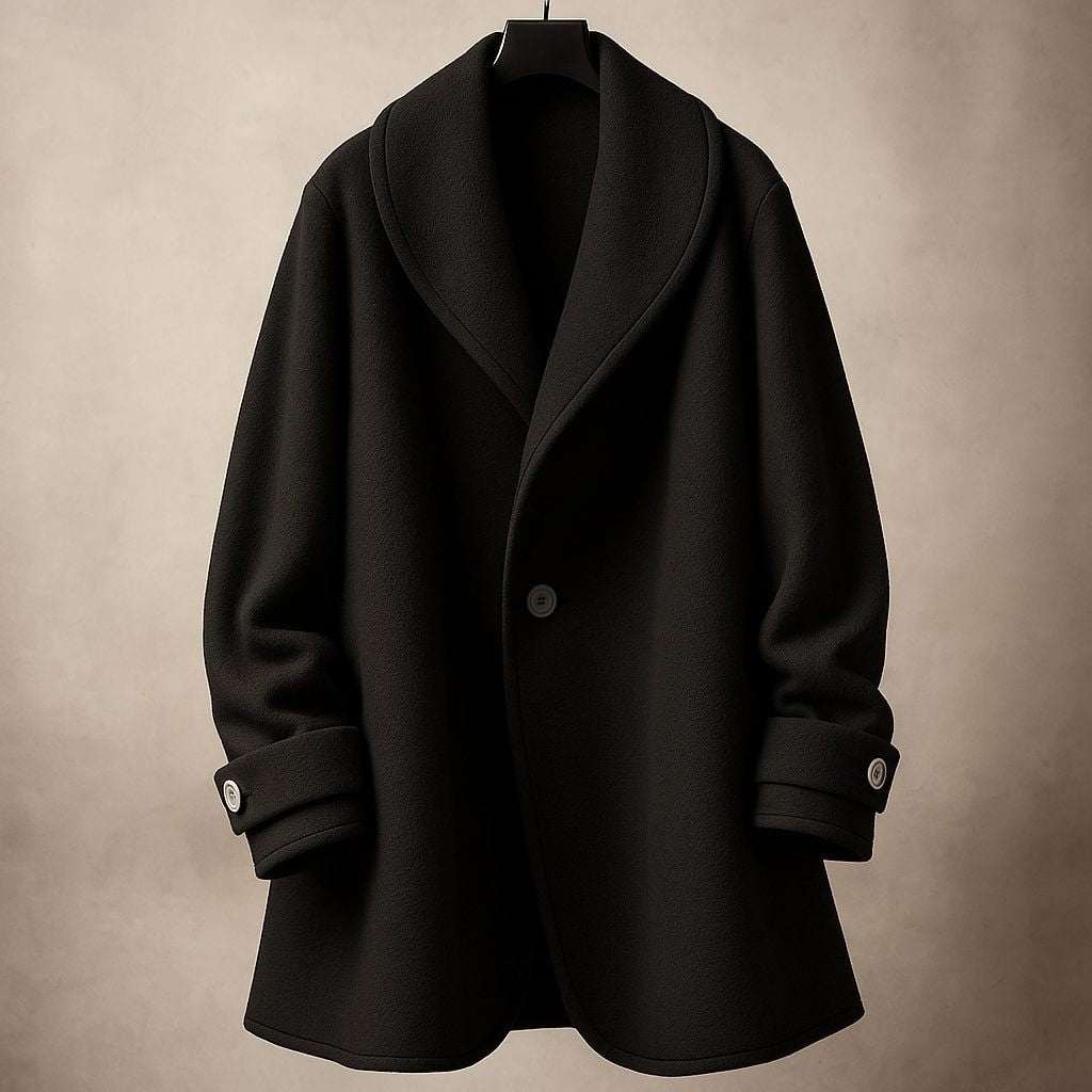 Isabel | Casaco Dupla Face Mulher Gola Xale Oversized