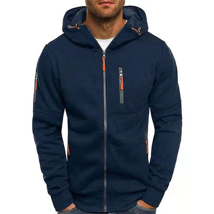 João | Hoodie Homem com Fecho Completo e Capuz Ajustável