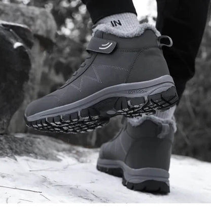 Jorge | Botas de Inverno Homem Impermeáveis Forro Aquecido