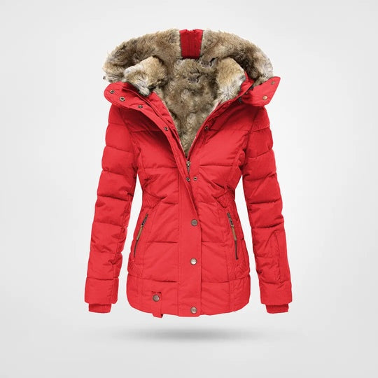 Lara | Parka Acolchoada Impermeável Mulher com Capuz
