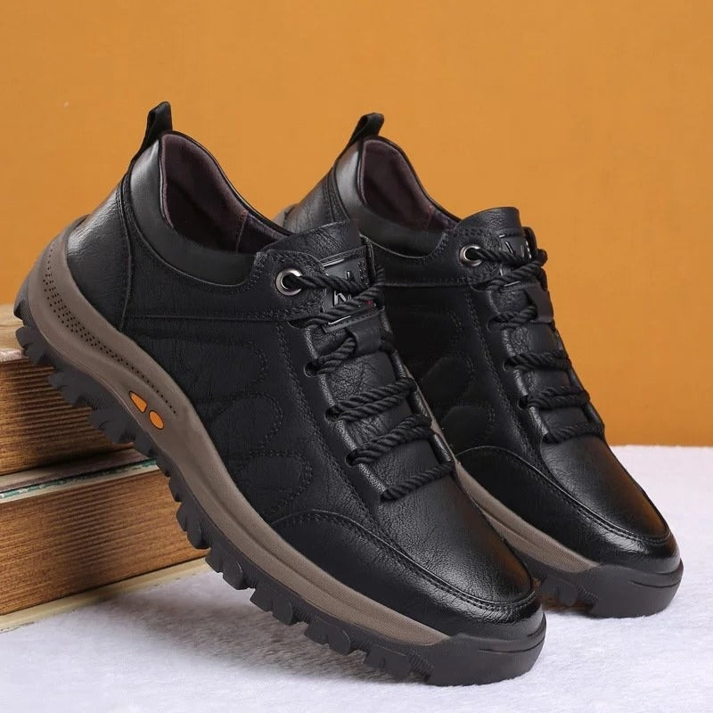 Lourenço | Sapatos Oxford Homem Couro Atacadores Sola Estruturada