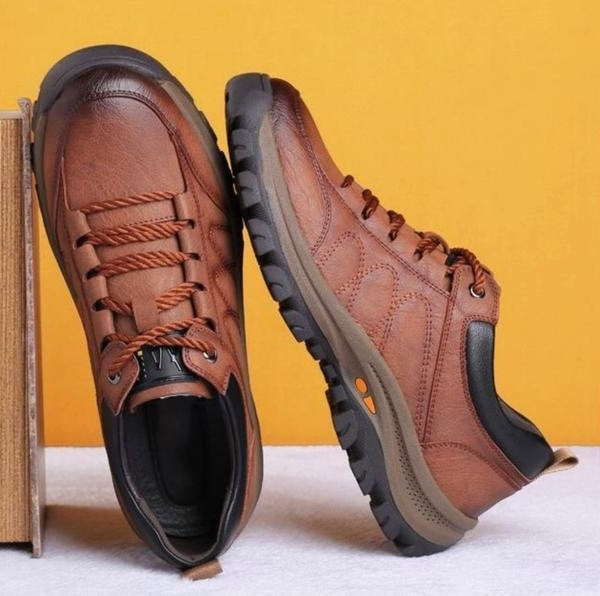 Lourenço | Sapatos Oxford Homem Couro Atacadores Sola Estruturada