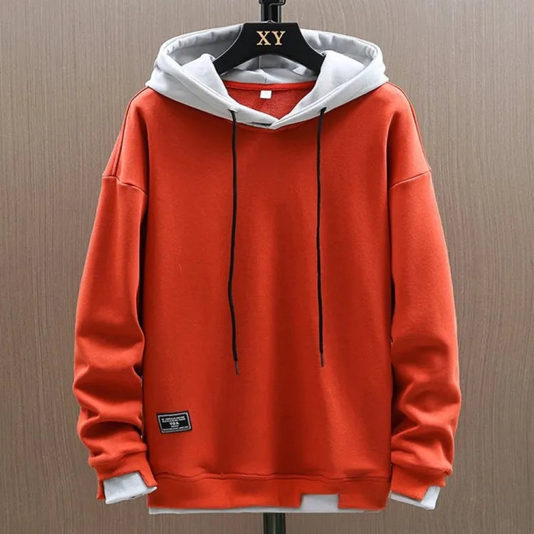 Luís | Hoodie Homem com Capuz Sweatshirt Dois Tons