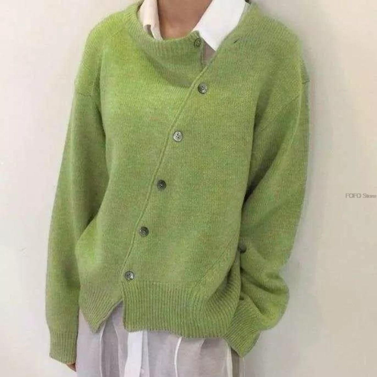 Madalena | Cardigan de Malha Mulher Botões Manga Comprida