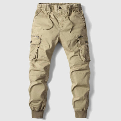 Marco | Calças Cargo Homem Jogger Cintura Elástica
