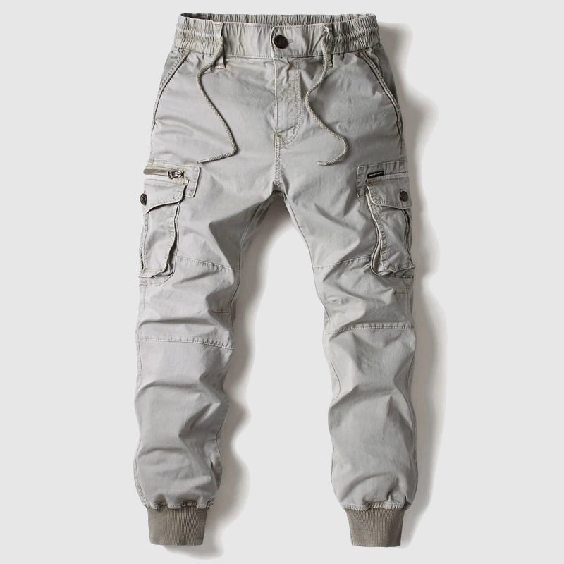 Marco | Calças Cargo Homem Jogger Cintura Elástica