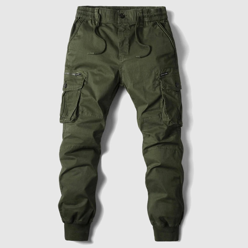 Marco | Calças Cargo Homem Jogger Cintura Elástica