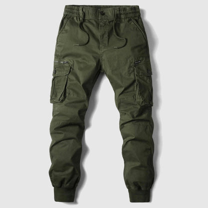 Marco | Calças Cargo Homem Jogger Cintura Elástica