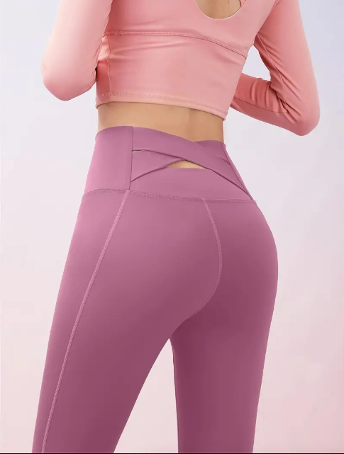 Mariana | Leggings de Cintura Alta Mulher com Bolsos Laterais