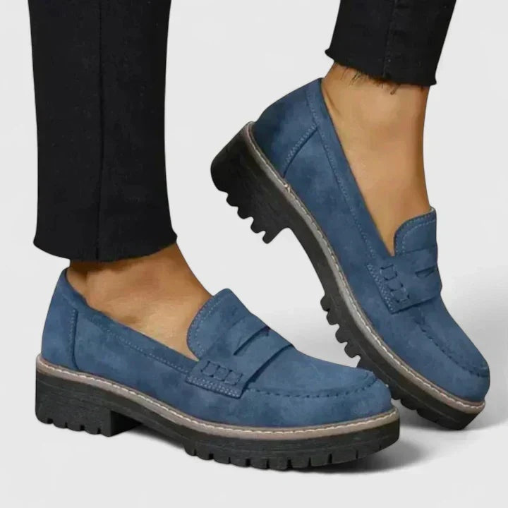 Mariana | Sapatilhas Casuais Mulher Loafer Sola Grossa