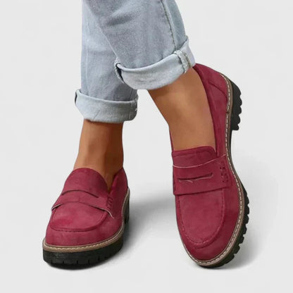 Mariana | Sapatilhas Casuais Mulher Loafer Sola Grossa