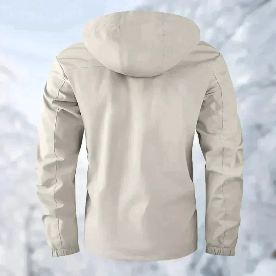 Martim | Parka Impermeável Homem com Capuz Múltiplos Bolsos