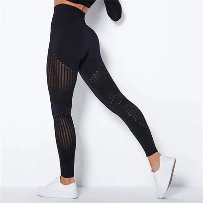 Matilde | Leggings de Compressão Mulher Cintura Alta Sem Costuras