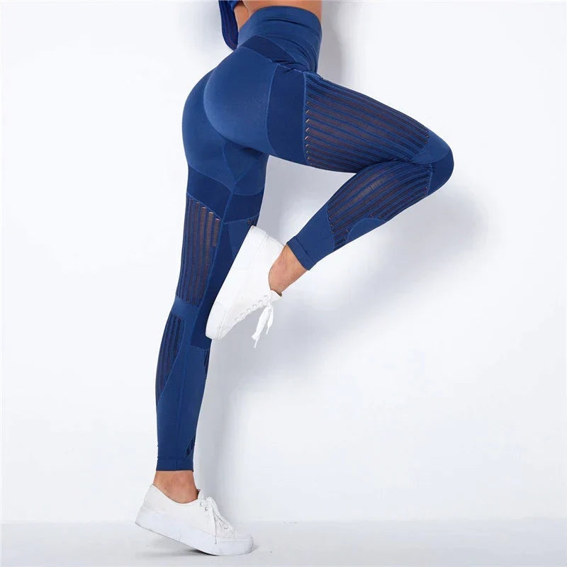 Matilde | Leggings de Compressão Mulher Cintura Alta Sem Costuras