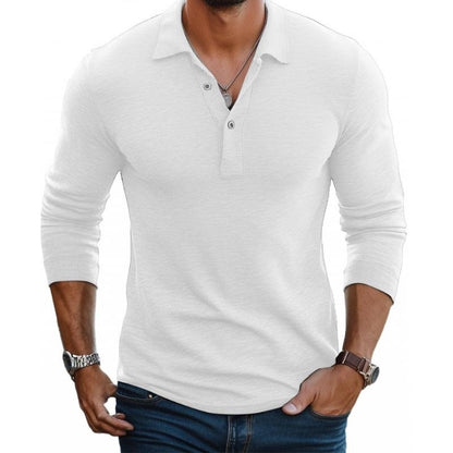 Miguel | Polo de Malha Manga Longa Homem Slim-Fit