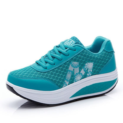Odette | Women's Platform Running Shoes Lace Up Sneakers