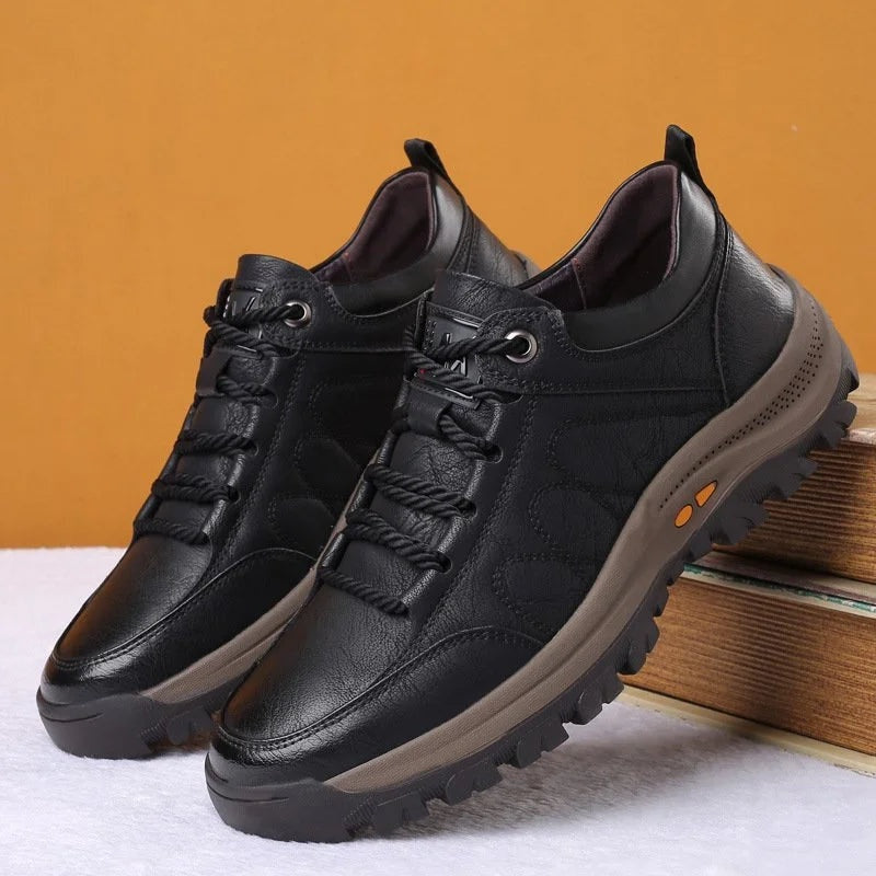 Nuno | Sapatos Oxford de Couro Homem Sola Grossa