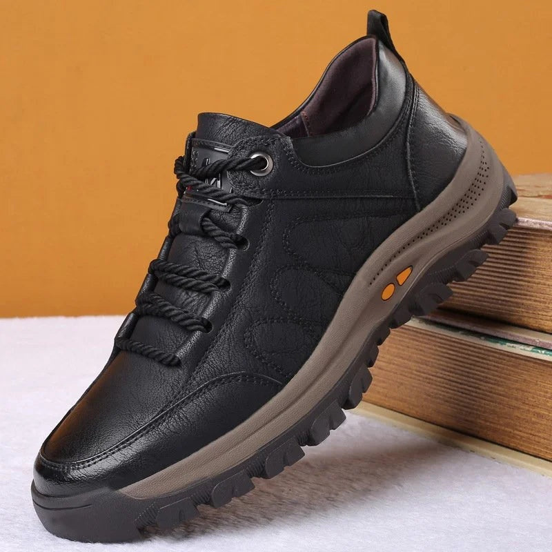 Nuno | Sapatos Oxford de Couro Homem Sola Grossa