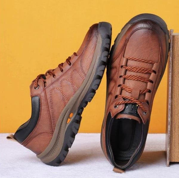 Nuno | Sapatos Oxford de Couro Homem Sola Grossa