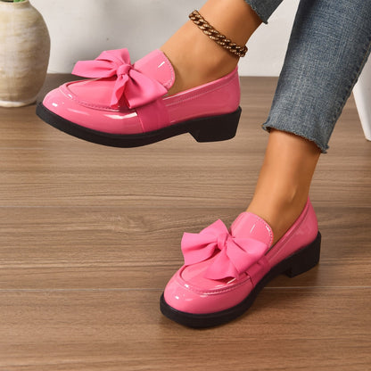 Patrícia | Loafers de Verniz Mulher com Laço