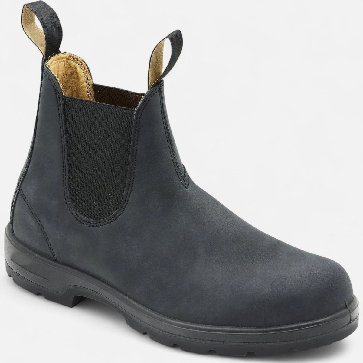 Rafael | Botins Chelsea de Couro Homem Slip-On