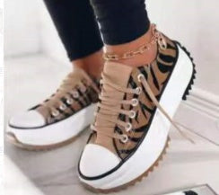 Monique | Women's Lace Up Platform Sneakers Chunky Sole
