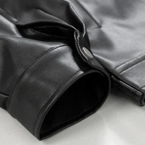 Ricardo | Casaco Bomber de Couro Homem Oversized