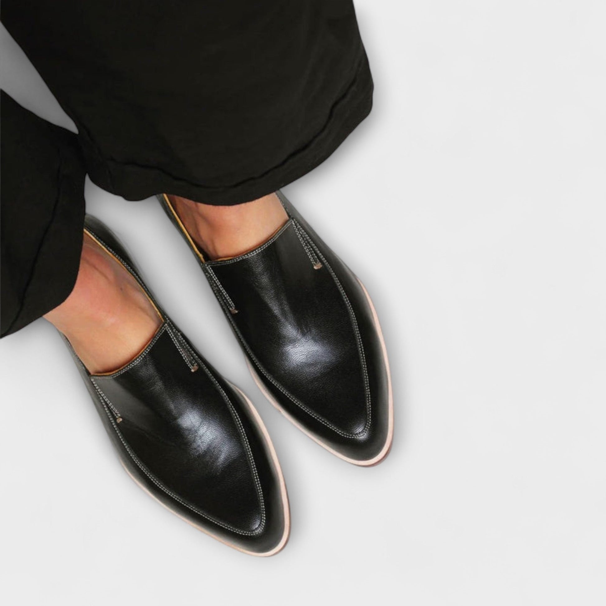 Rita | Loafers de Pele Mulher Bico Pontiagudo