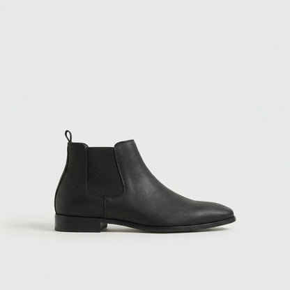Rodrigo | Botins Chelsea de Couro Homem Salto Baixo