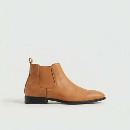 Rodrigo | Botins Chelsea de Couro Homem Salto Baixo