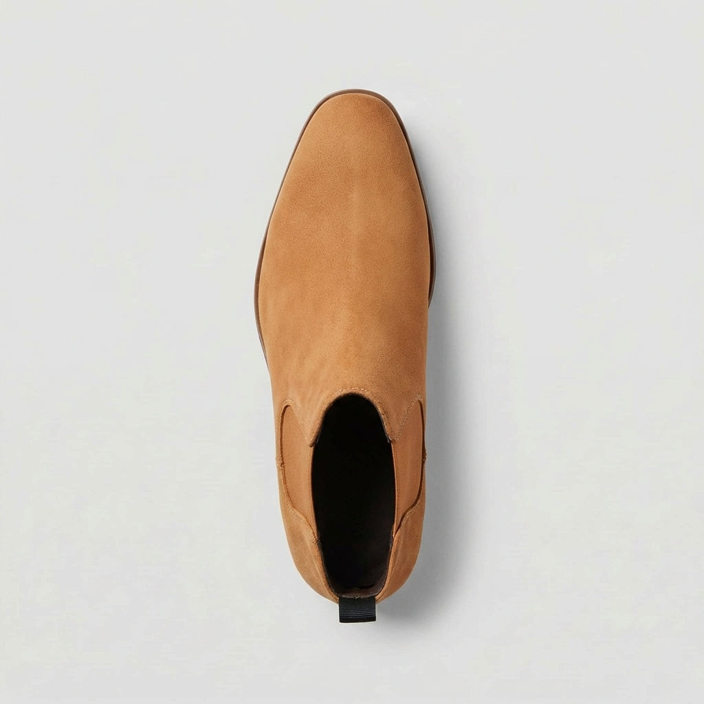 Rodrigo | Botins Chelsea de Couro Homem Salto Baixo