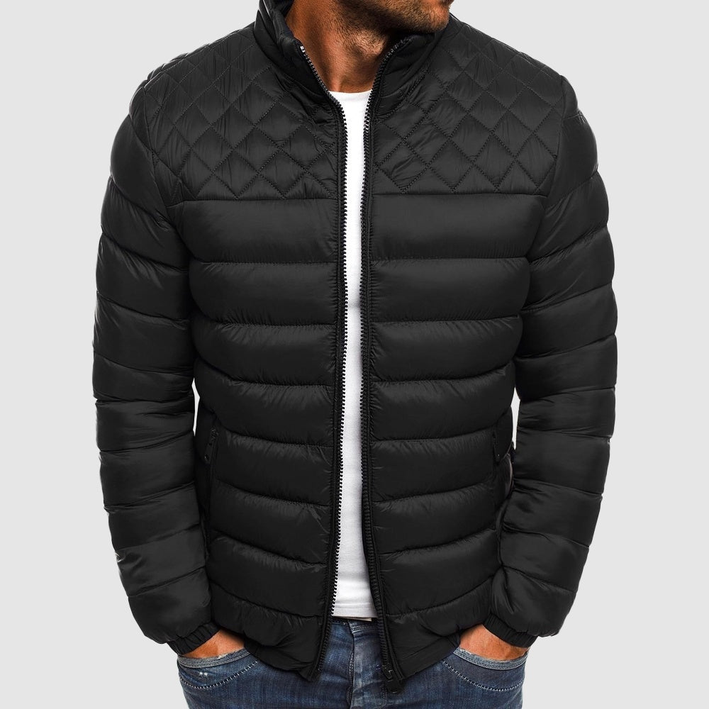Rodrigo | Casaco Acolchoado Homem Puffer com Gola Alta