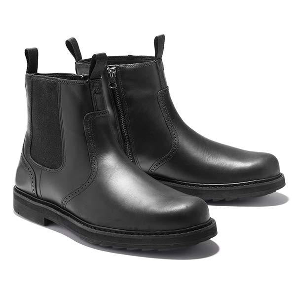 Nash | Men's Suede Chelsea Boots Elastic Side Panels