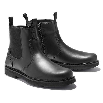 Nash | Men's Suede Chelsea Boots Elastic Side Panels