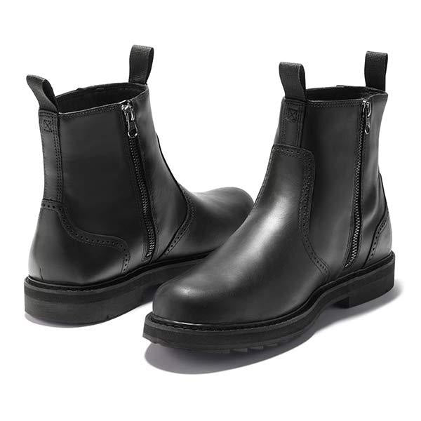 Nash | Men's Suede Chelsea Boots Elastic Side Panels