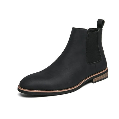 Rodrigo | Chelsea Boots de Couro Homem Elásticos Laterais